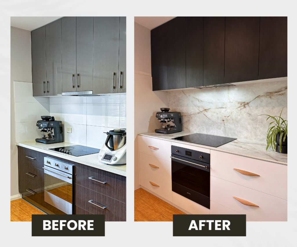 kitchen renovation before and after transformation